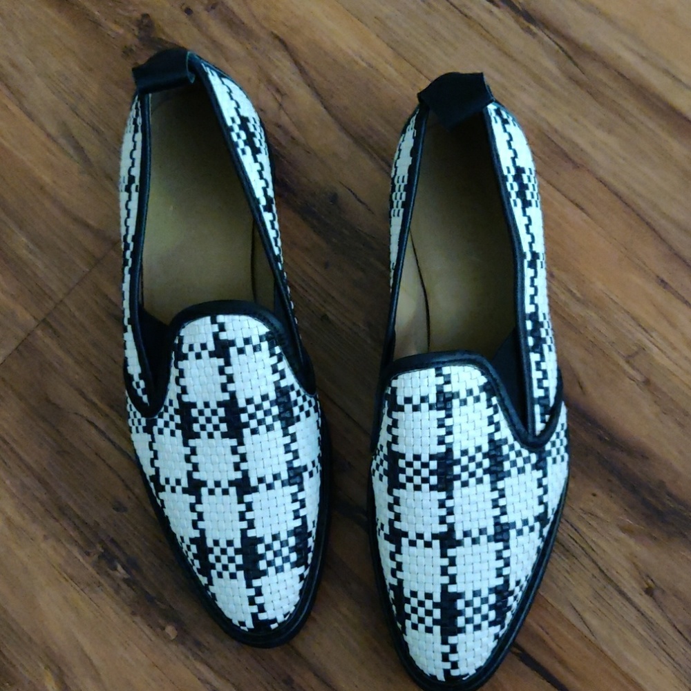 Never worn Everlane woven loafer